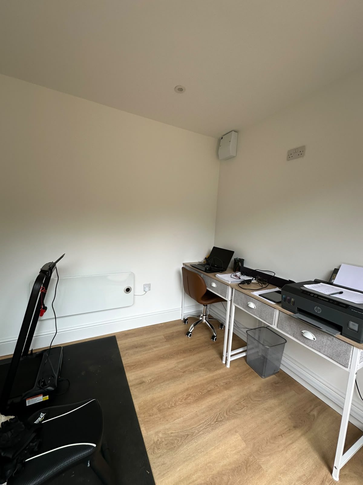 garage converted into home office